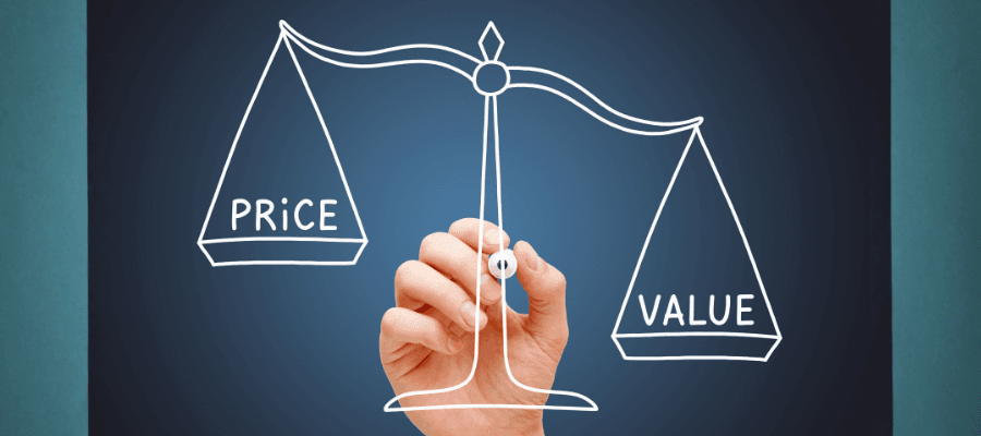 Diferença entre Valor de Mercado e Valor Intrínseco